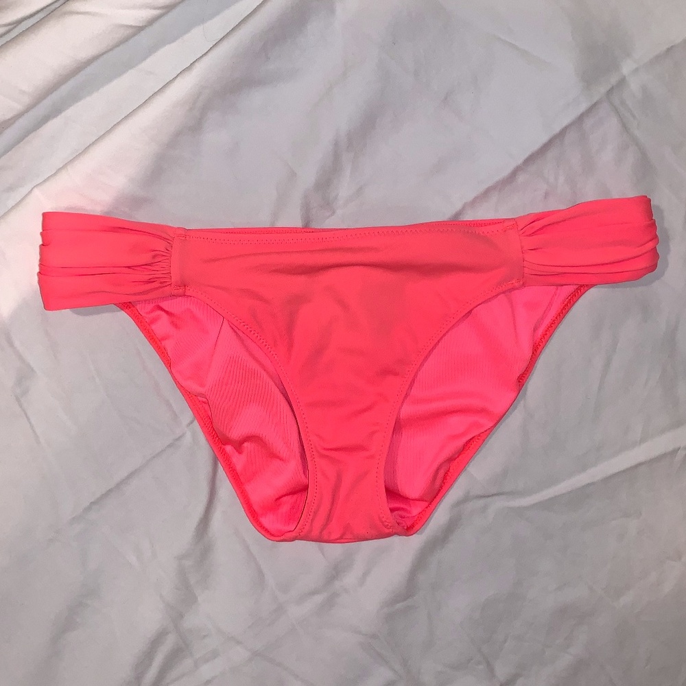 Neon Orange Swim Bottom